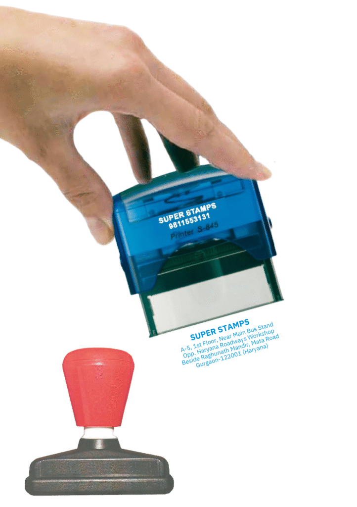 personalized rubber stamp in gurgaon