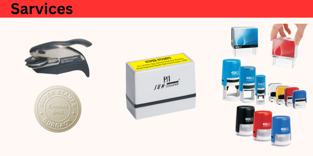 Differnt types of stamp in gurgaon